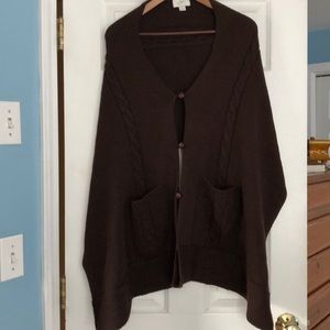 Ann Taylor Loft poncho
